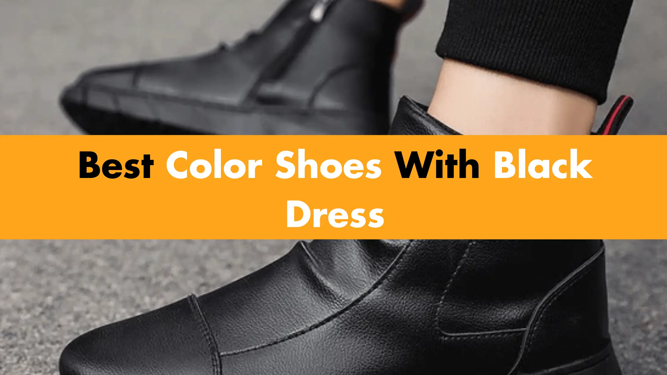 Best Color Shoes With Black Dress
