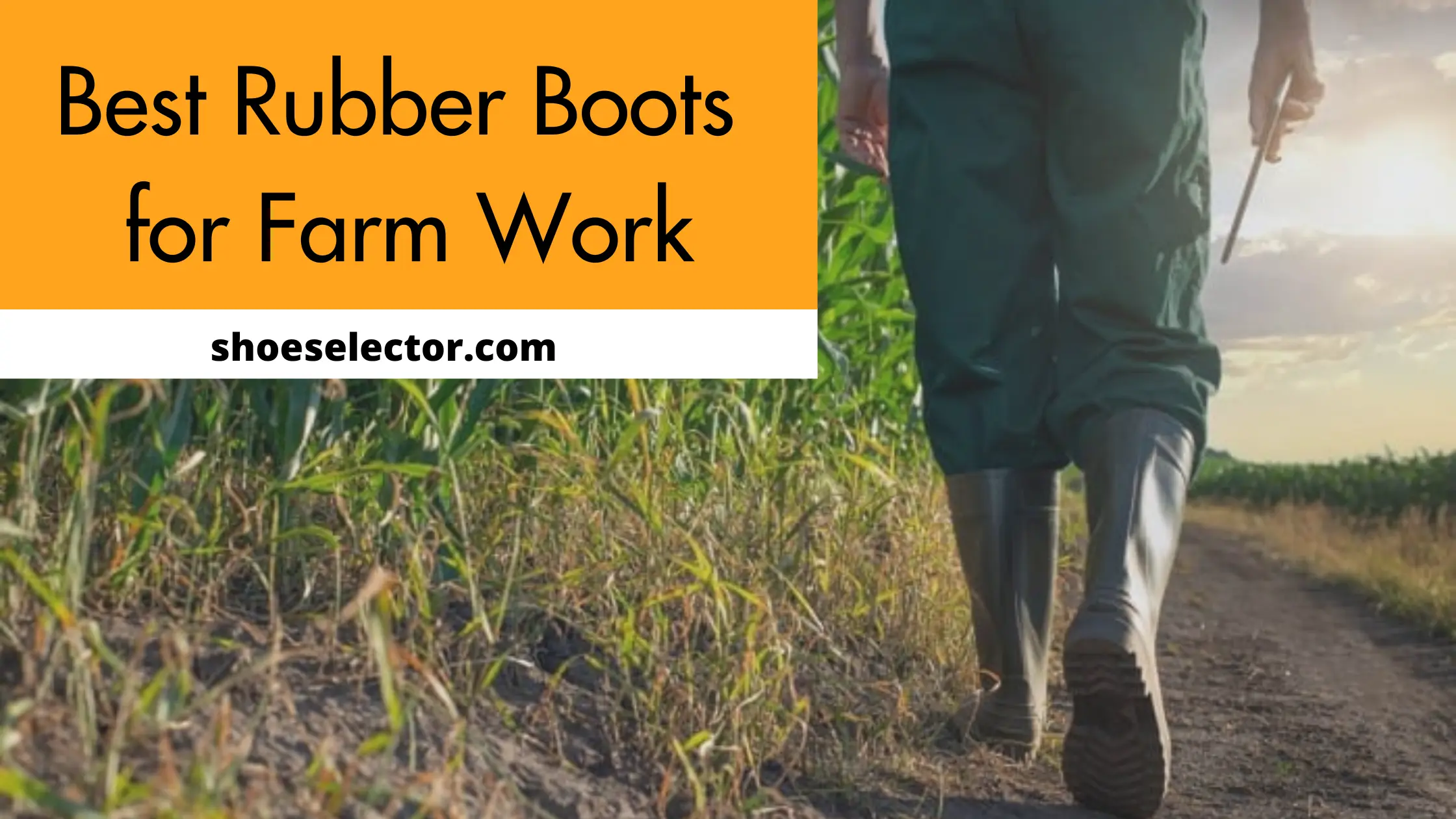 Best Rubber Boots For Farm Work - Expert's Choice