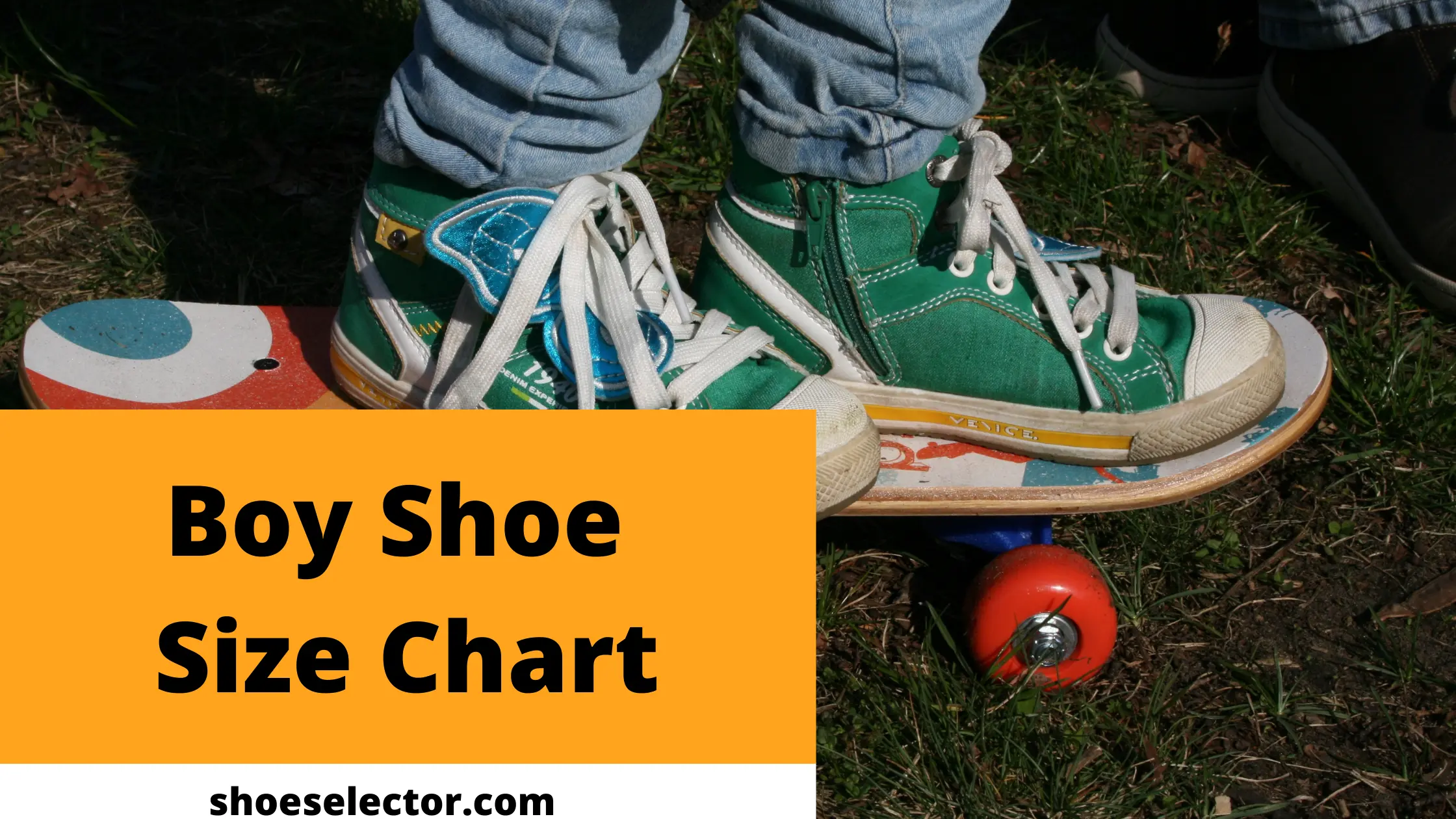 Boys Shoe Size Chart by Age