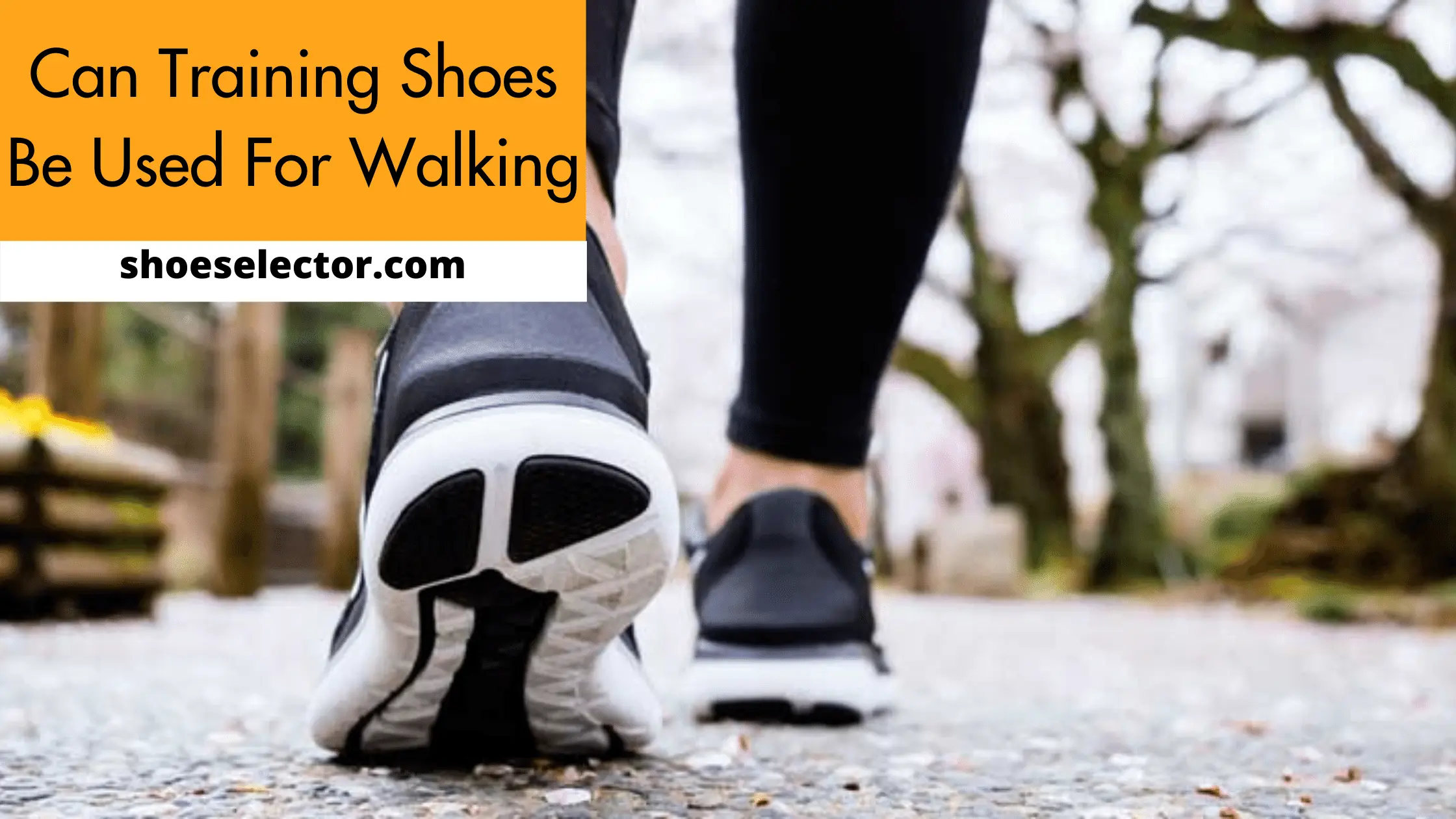 Can Training Shoes Be Used For Walking? - Simple Guide