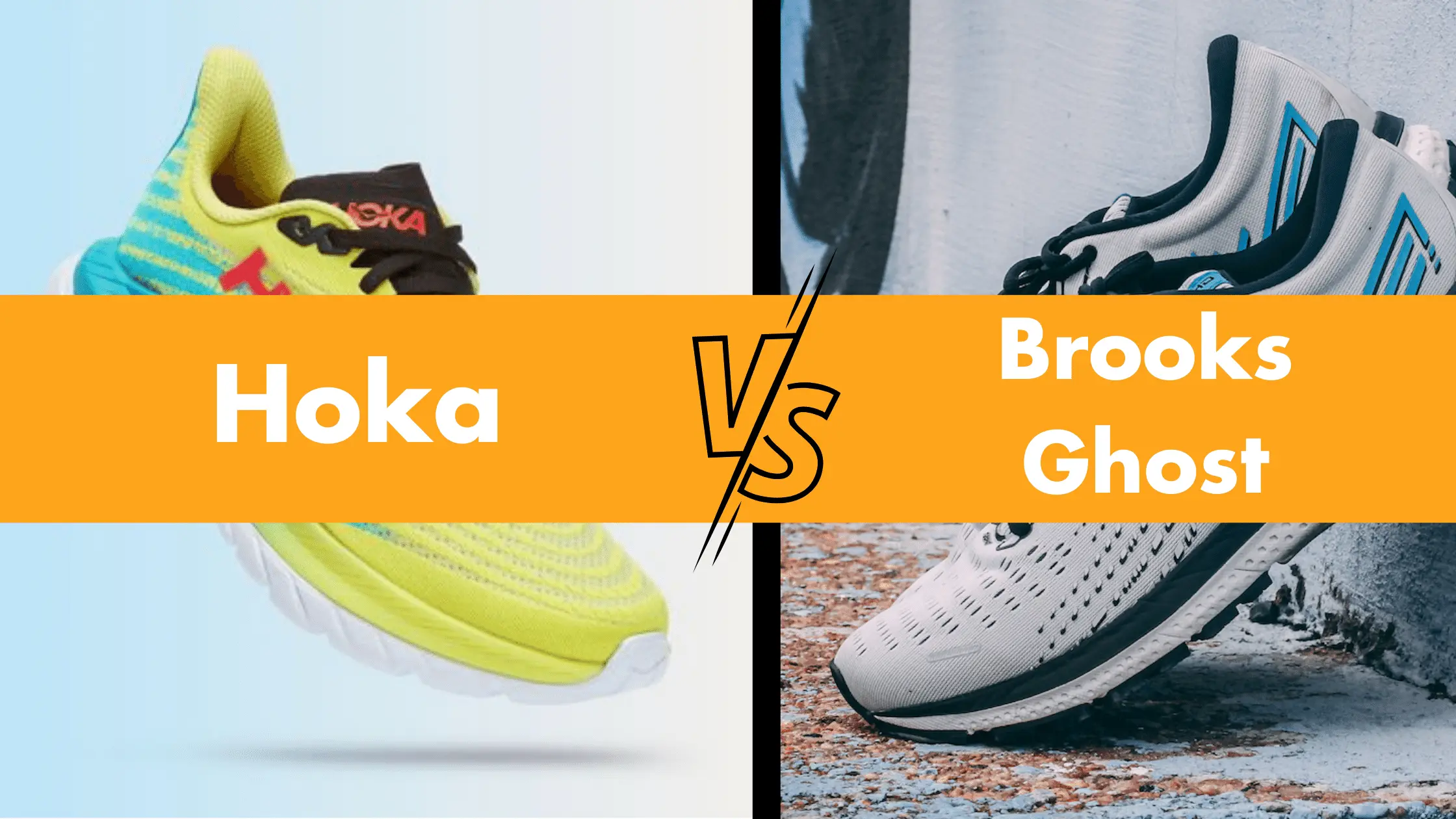 Hoka VS Brooks Ghost