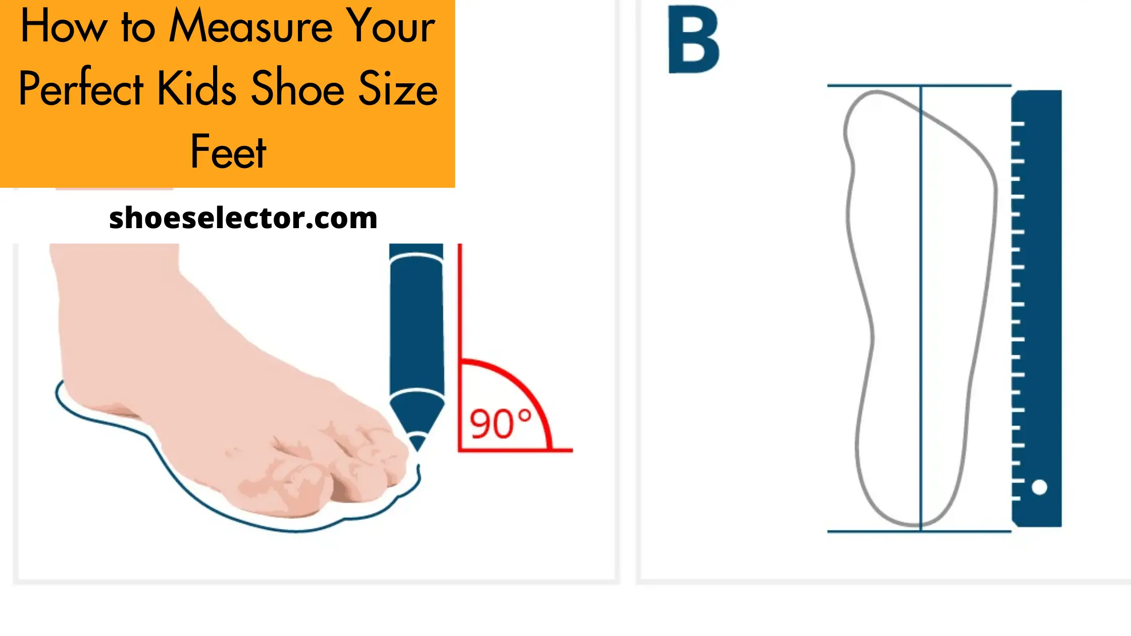 How to Measure Your Perfect Kids Shoe Size Feet?