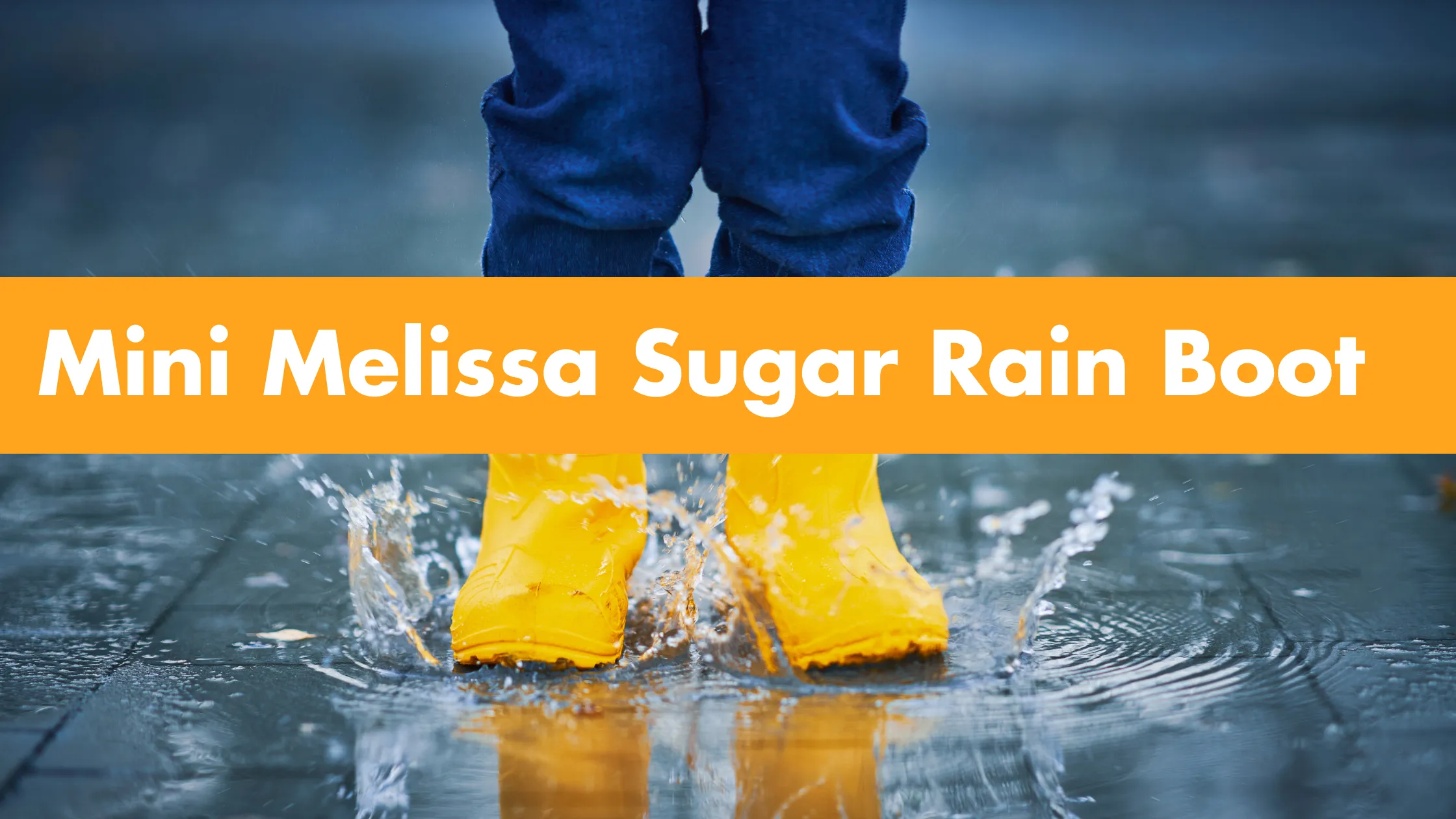 Mini Melissa Sugar Rain Boot Review