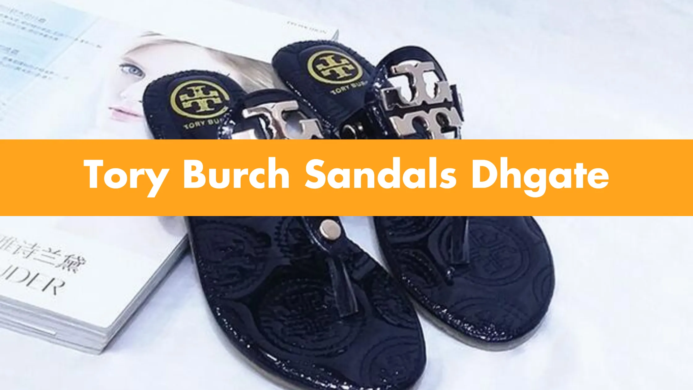 Dhgate tory burch on sale sandals