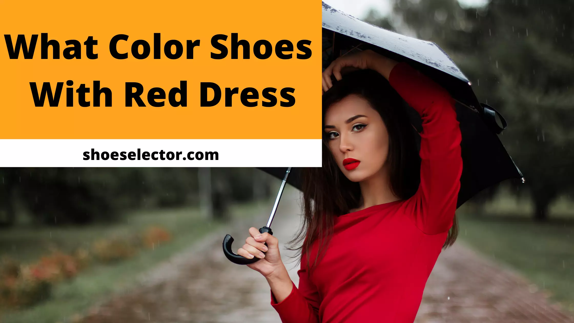 What Color Shoes to Wear With a Red Dress? - #1 Solution