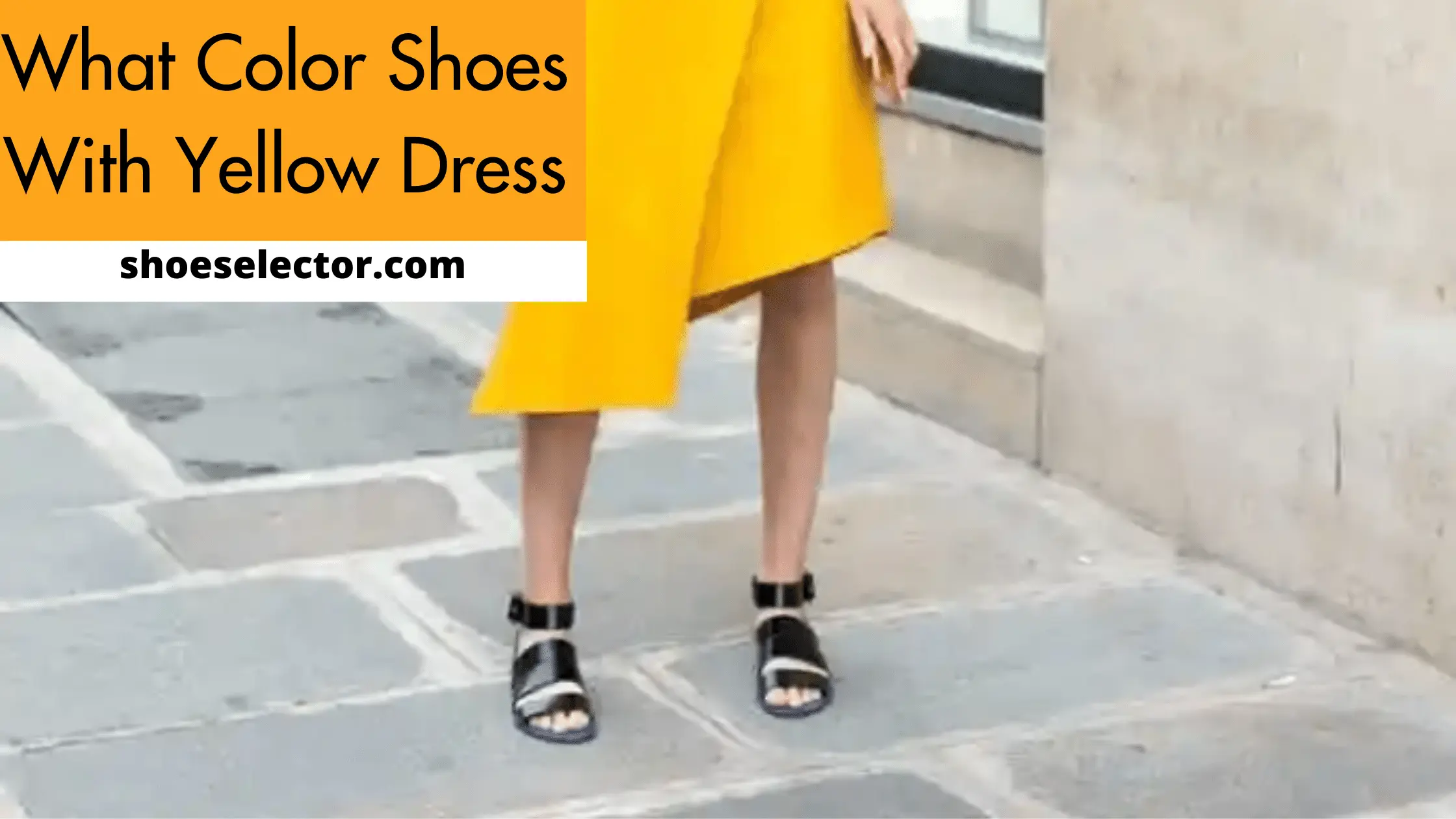 What Color Shoes With Yellow Dress? Easy Guide