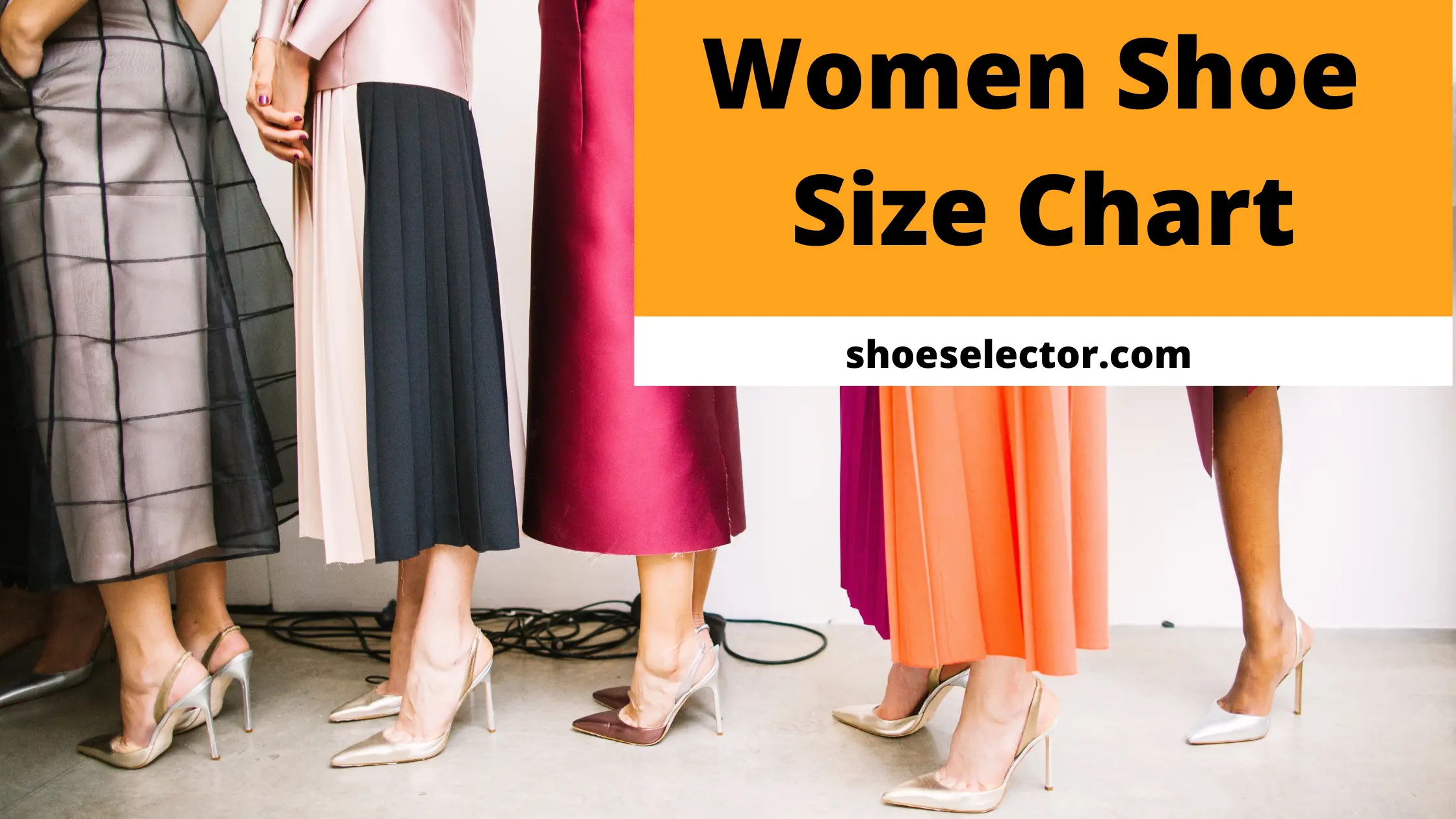 Women's Shoe Size Chart - The Essential Guide